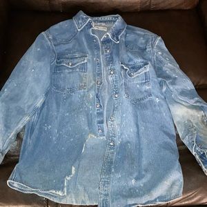 Men’s Carhartt denim shirt